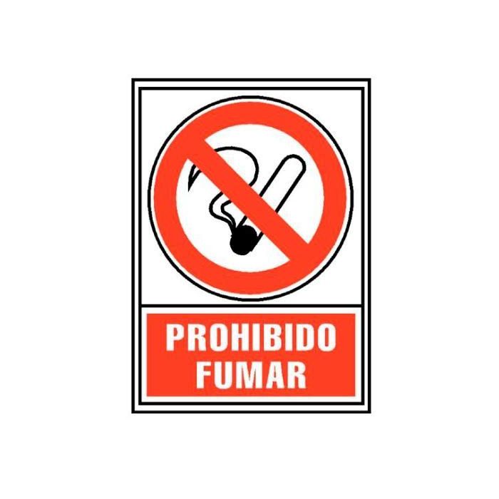 Archivo 2000 Señal "Prohibido Fumar" 210x297 mm Pp 700 Micras Blanco-Rojo Archivo 2000 Señal "Prohibido Fumar" 210x297 mm Pp 700 Micras Blanco-Rojo