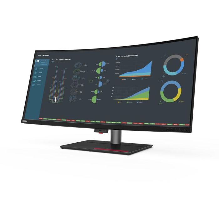 Lenovo ThinkVision P40w-20 Monitor Curvo IPS 40" WUHD 5K Ultra HD (5120x2160) 75Hz HDMI/DP/USB-C KVM 7