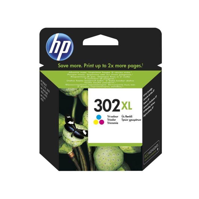 Ink-Jet Hp 302XL Envy 4524 - 4527 - 4528 - 4521 Tricolor 330 Pag 1