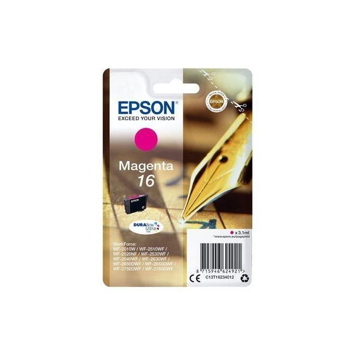Epson DURABrite Ultra Ink Cartucho Magenta 16 Epson DURABrite Ultra Ink Cartucho Magenta 16
