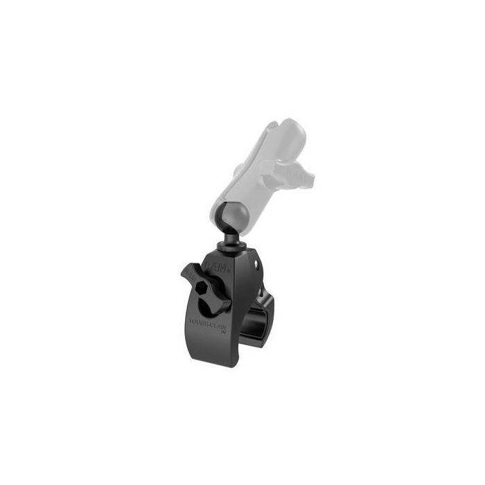 RAM Mounts RAM Tough-Claw Small Clamp Base con Bola para Carriles y Barras de 0.625" a 1.5" 3