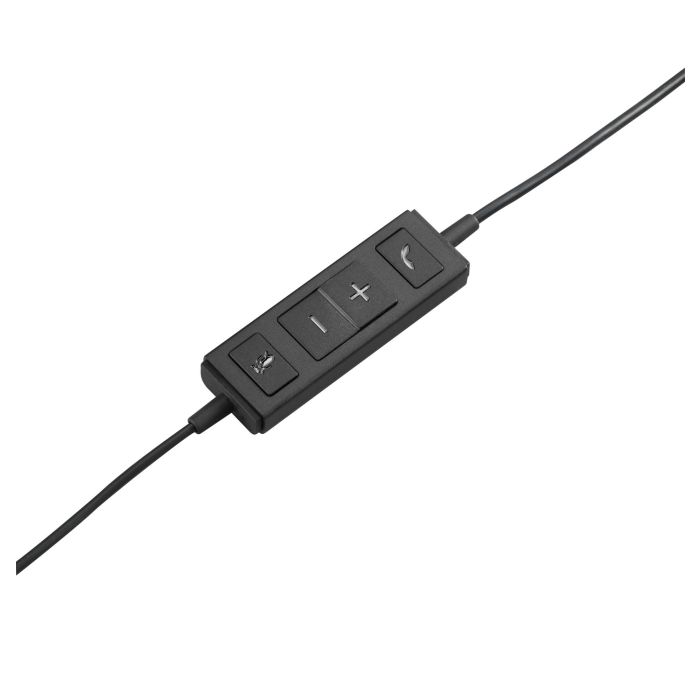 Logitech 981-000571 Auricular Monoaural Diadema Alámbrico USB-A con Micrófono Cancelación Ruido para Oficina/Centro Llamadas Negro 5 Logitech 981-000571 Auricular Monoaural Diadema Alámbrico USB-A con Micrófono Cancelación Ruido para Oficina/Centro Llamadas Negro 5
