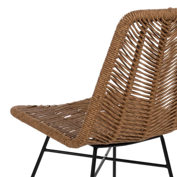 Silla Natural Pe-Acero Salón 47 X 57 X 85,50 cm