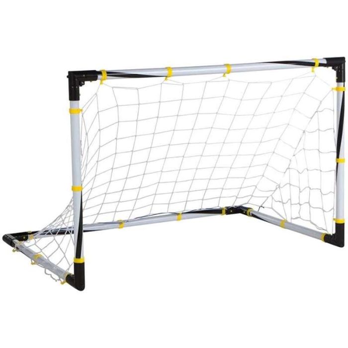 Color Baby Portería de Fútbol Plegable 90x59x59 cm con Balón e Hinchador de Plástico y Poliéster para Niños +3 Años 7 Color Baby Portería de Fútbol Plegable 90x59x59 cm con Balón e Hinchador de Plástico y Poliéster para Niños +3 Años 7
