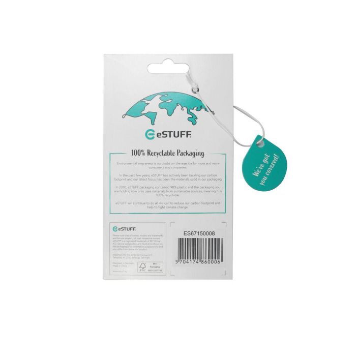 eSTUFF Funda Magnética DUBLIN para iPhone 14 Pro Max - Silicona Negra Compatible MagSafe 2