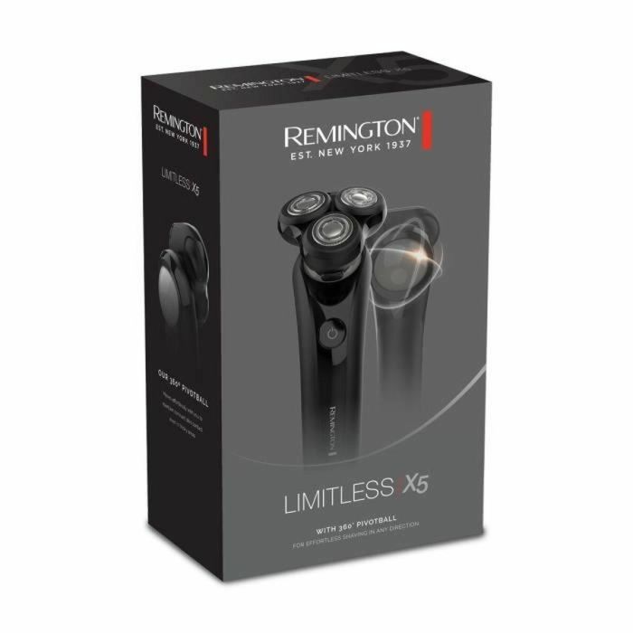 Remington XR1750 REM5038061144086 Afeitadora Eléctrica X5 LIMITLESS Pivot Ball 360°, 3 Cabezales Flexibles, Húmedo y Seco, Inalámbrica 4 Remington XR1750 REM5038061144086 Afeitadora Eléctrica X5 LIMITLESS Pivot Ball 360°, 3 Cabezales Flexibles, Húmedo y Seco, Inalámbrica 4