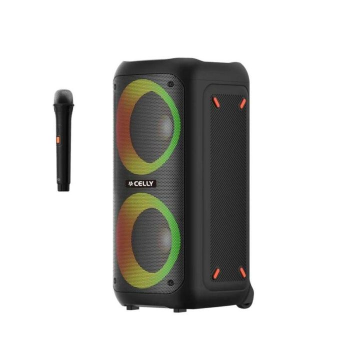 Altavoz Bluetooth Portátil Celly PARTYSPEAKERWLM Negro 4 W 2