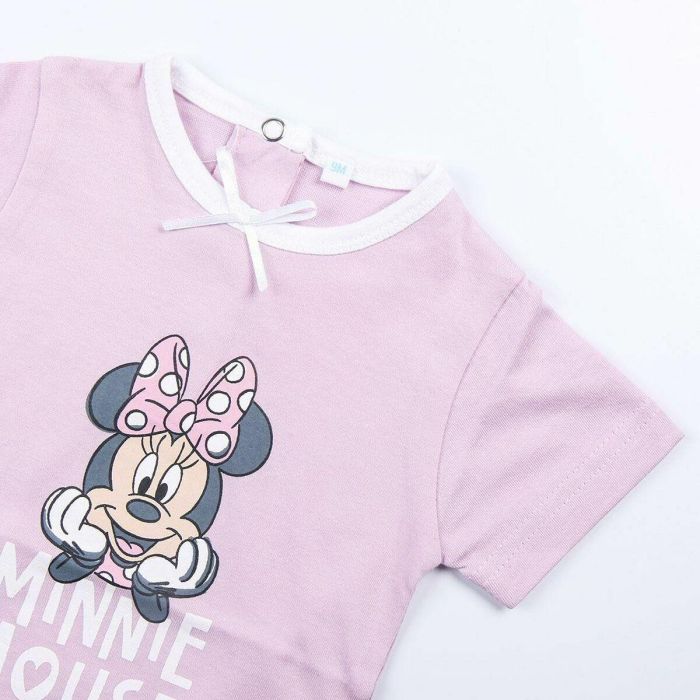 Body Minnie Mouse 2 Unidades Rosa 3