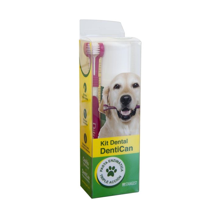 Stangest Kit Dental Cepillo + Pasta Dentican para Cuidado Bucal de Mascotas 0 Stangest Kit Dental Cepillo + Pasta Dentican para Cuidado Bucal de Mascotas 0