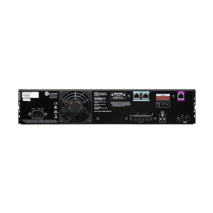 Entrada Analógica + Blu Link, 2 Canales, 300W Por Canal De Salida 4 Entrada Analógica + Blu Link, 2 Canales, 300W Por Canal De Salida 4