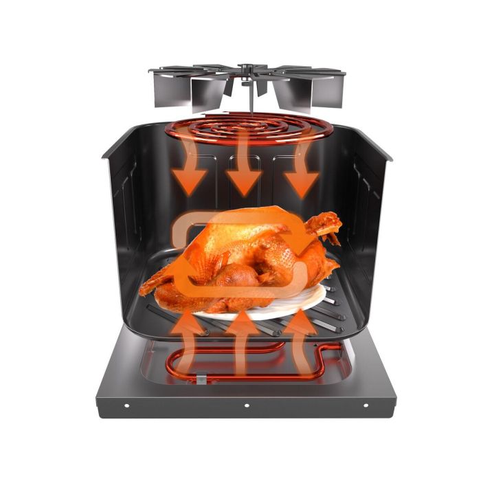 Freidora de Aire TM Electron 2000 W 9 L 6 Freidora de Aire TM Electron 2000 W 9 L 6