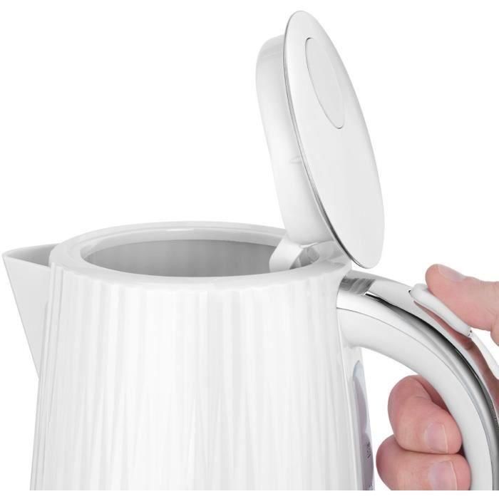 Hervidor de agua - RUSSELL HOBBS - EDEN - 2400 W - 1,7 L - Blanco 5 Hervidor de agua - RUSSELL HOBBS - EDEN - 2400 W - 1,7 L - Blanco 5