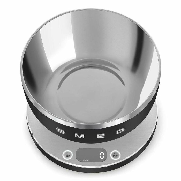 Smeg Digital Kitchen Scale Black KSC01BLMWW 2 Smeg Digital Kitchen Scale Black KSC01BLMWW 2
