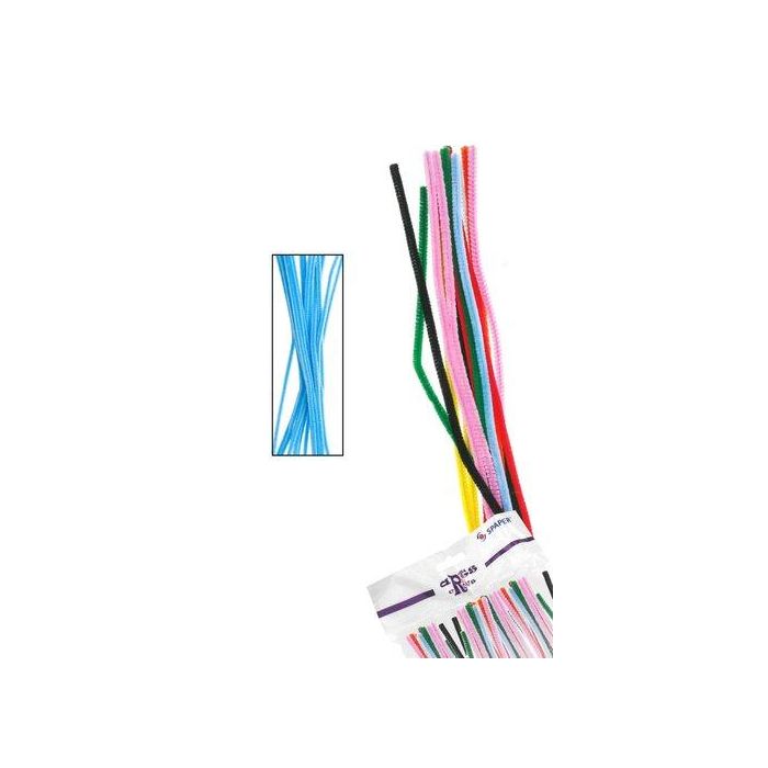 Limpia Pipas Varilla Azul 30 Cms. Bolsa De 40 (Set de 12)