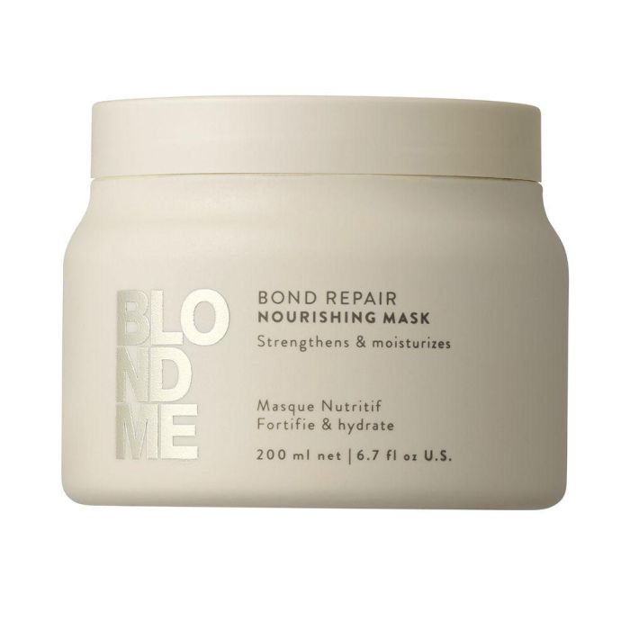 Schwarzkopf BLONDME BOND REPAIR Tratamiento Nutritivo Mascarilla para el Cabello Rubio 200 ml Schwarzkopf BLONDME BOND REPAIR Tratamiento Nutritivo Mascarilla para el Cabello Rubio 200 ml