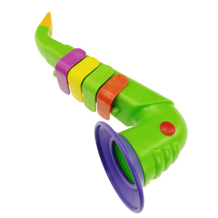 Saxofon 4 notas 29 cm, en estuche 1 Saxofon 4 notas 29 cm, en estuche 1