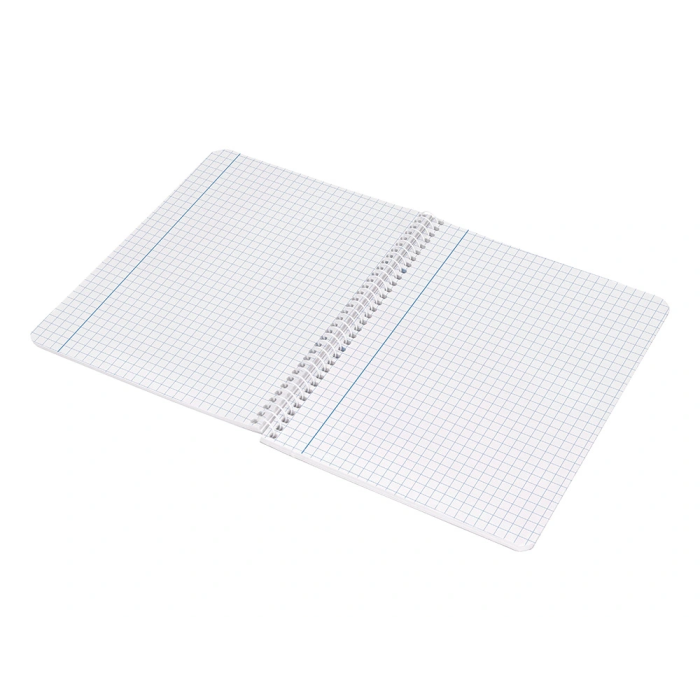Liderpapel Cuaderno Espiral Cuarto Tapa Blanda 80 Hojas Cuadro 6mm 60gr Colores Surtidos 8