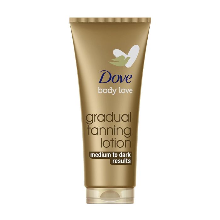 Dove Loción Corporal Autobronceadora Gradual Body Love Tono Medio a Oscuro 200 ml