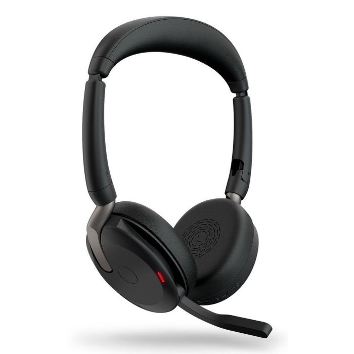 Jabra Evolve2 65 Flex UC Stereo Auriculares Inalámbricos y Alámbricos Plegables, Negro, con Link 380 0 Jabra Evolve2 65 Flex UC Stereo Auriculares Inalámbricos y Alámbricos Plegables, Negro, con Link 380 0