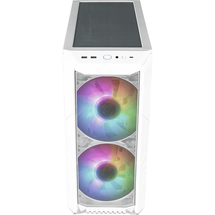 Cooler Master HAF 500 Caja PC Midi Tower Blanco ARGB Cristal Templado (H500-WGNN-S00) - Compatible E-ATX, 2x Ventiladores 200mm, RGB 4 Cooler Master HAF 500 Caja PC Midi Tower Blanco ARGB Cristal Templado (H500-WGNN-S00) - Compatible E-ATX, 2x Ventiladores 200mm, RGB 4