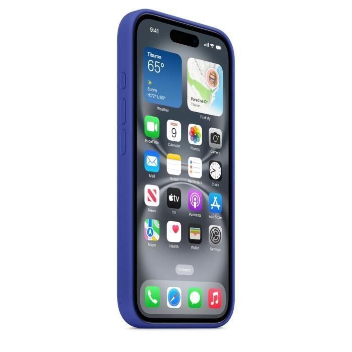 APPLE iPhone 16 - Funda de silicona con MagSafe - Ultramar 4 APPLE iPhone 16 - Funda de silicona con MagSafe - Ultramar 4
