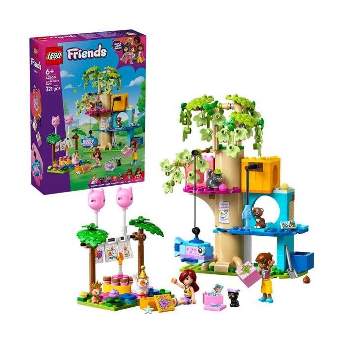 Fiesta de cumpleaños y casa del árbol felina lego friends 3 Fiesta de cumpleaños y casa del árbol felina lego friends 3