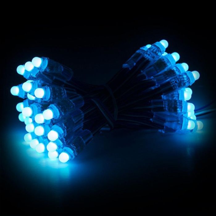 Pixel LED 0.3W 6Lm 12Mm 5V Epistar Fullcolor 19031C (Cadena 50 Unidades) 50.000H [DE-PIX-12-FULL] 2