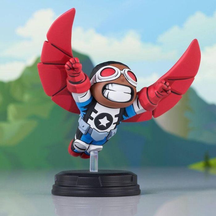 Figura Falcon Los Vengadores Avengers Marvel Animated 13cm 1 Figura Falcon Los Vengadores Avengers Marvel Animated 13cm 1