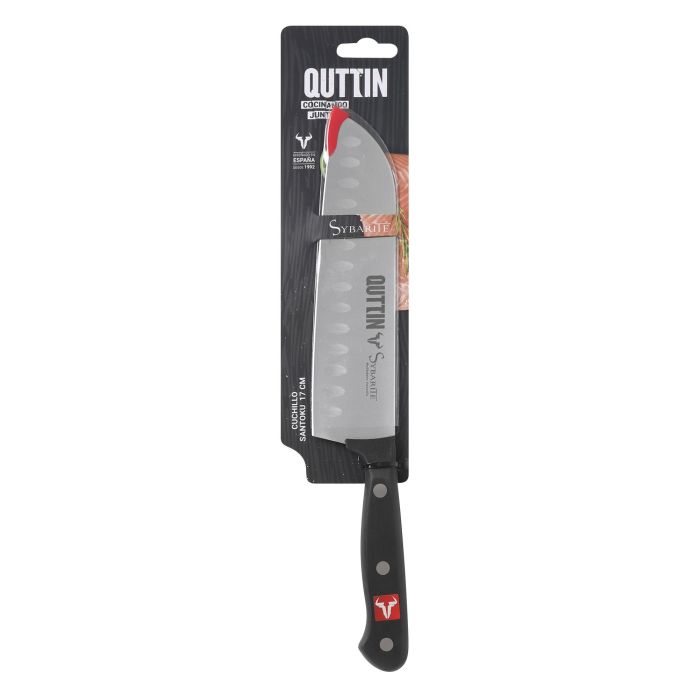 Cuchillo Santoku Sybarite 17 cm - Quttin (8 Unidades) 1 Cuchillo Santoku Sybarite 17 cm - Quttin (8 Unidades) 1