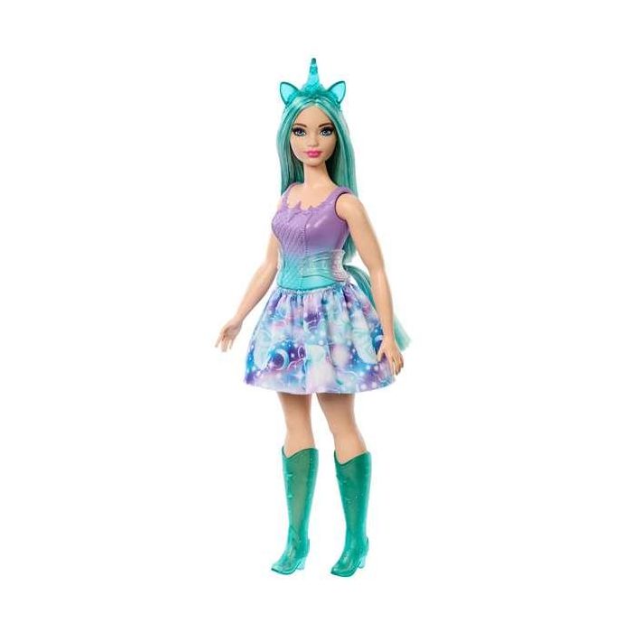 Muñeca barbie unicornio. cada muñeca lleva un look de colores brillantes. - modelos surtidos Muñeca barbie unicornio. cada muñeca lleva un look de colores brillantes. - modelos surtidos
