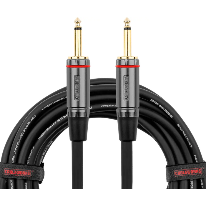 CABLEWORKS Cable Altavoz Jack/Jack - 1,8 Metros 0 CABLEWORKS Cable Altavoz Jack/Jack - 1,8 Metros 0