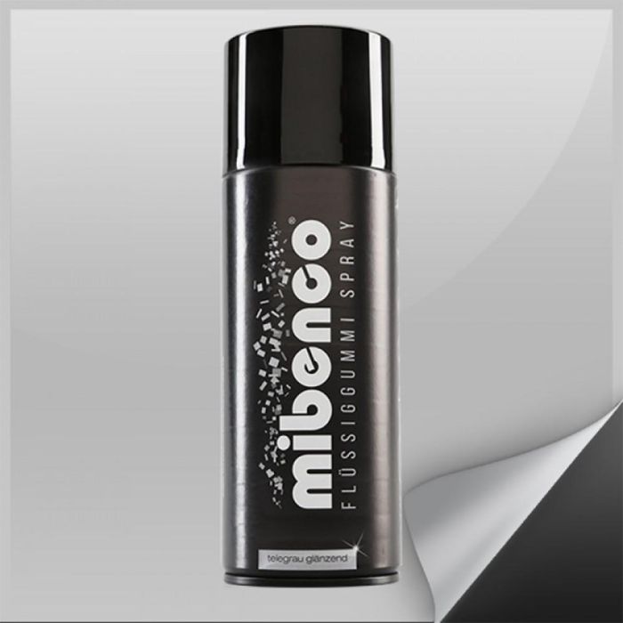Mibenco Spray Goma Liquida 400 mL Gris Tele Brillante MIB71417047 Mibenco Spray Goma Liquida 400 mL Gris Tele Brillante MIB71417047