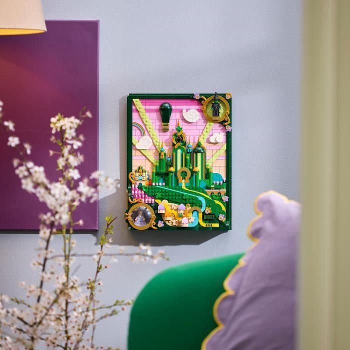 LEGO 75685 Wicked Pintura de la Ciudad Esmeralda - Set de Construcción 3D para Adultos 2 LEGO 75685 Wicked Pintura de la Ciudad Esmeralda - Set de Construcción 3D para Adultos 2