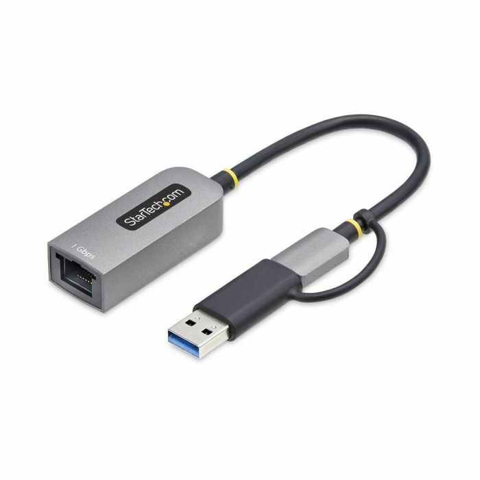 Cable USB Startech C21GA-USB-ETHERNET Gris 8 Cable USB Startech C21GA-USB-ETHERNET Gris 8