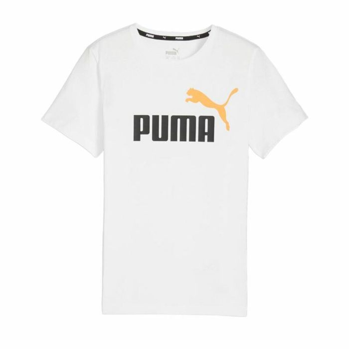 Camiseta de Manga Corta Infantil Puma Essentials+ 2 Col 0 Camiseta de Manga Corta Infantil Puma Essentials+ 2 Col 0
