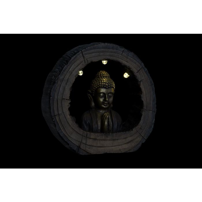 Figura Oriental DKD Home Decor Dorado Marron 13 x 40 x 40 cm (2 Unidades) 1 Figura Oriental DKD Home Decor Dorado Marron 13 x 40 x 40 cm (2 Unidades) 1