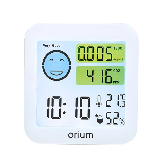 Cep Medidor de Aire Quaelis 20 Medidor de CO2 y COV Superficie 30 m2 Pantalla LCD Color Blanco 8x2,5x8 cms 2 Cep Medidor de Aire Quaelis 20 Medidor de CO2 y COV Superficie 30 m2 Pantalla LCD Color Blanco 8x2,5x8 cms 2