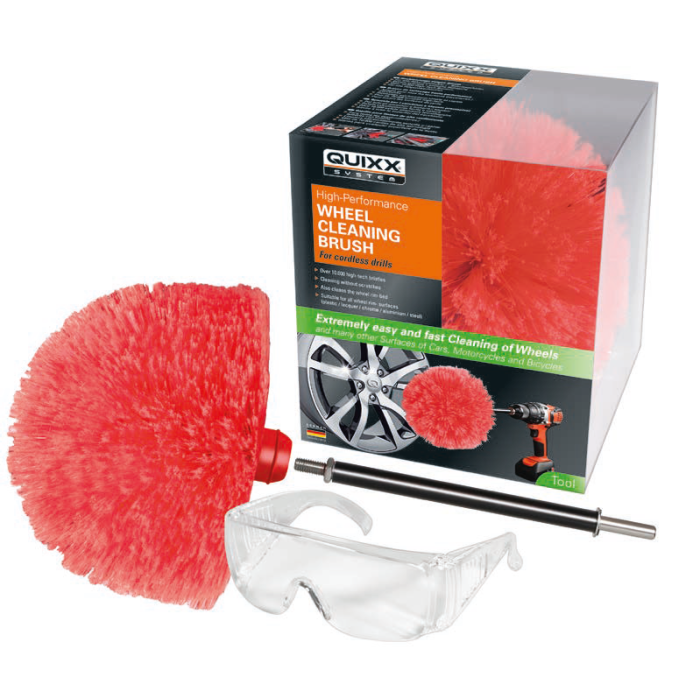 Quixx Cepillo Limpiador De Ruedas Para Taladro QQ10176 Quixx Cepillo Limpiador De Ruedas Para Taladro QQ10176