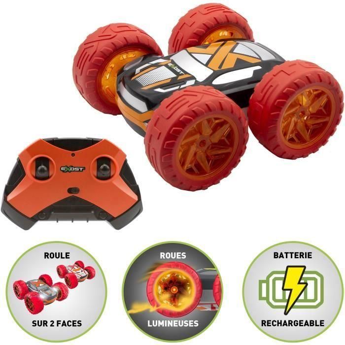 Exost EXO4891813547761 Coche Teledirigido 361 CROSS FLASH Escala 1:18 Rojo