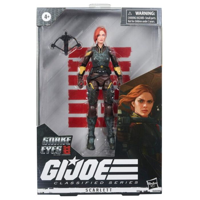 Hasbro F0111 Figura de Acción Scarlett G.I. Joe Juguete Coleccionable 15 cm para Niños +4 años 3 Hasbro F0111 Figura de Acción Scarlett G.I. Joe Juguete Coleccionable 15 cm para Niños +4 años 3