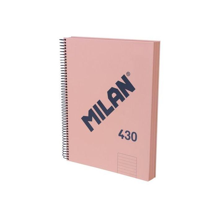 Bloc Milan 430 Since 1918 Tapa Extra A4 120H Horizontal 95G Rosa (Set de 3)