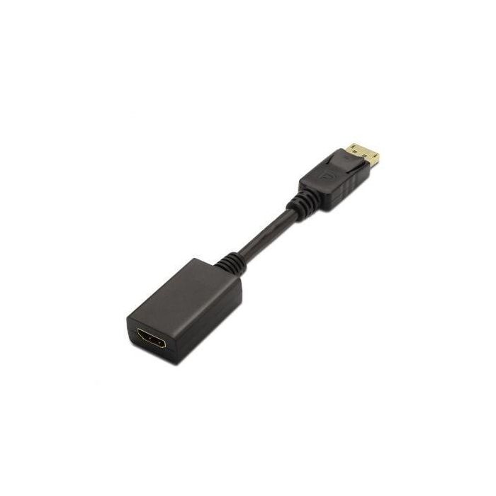 Aisens Conversor DisplayPort a HDMI, DP-M a HDMI A-H, 4K@30Hz, Plug and Play, Negro, 15 cm 1 Aisens Conversor DisplayPort a HDMI, DP-M a HDMI A-H, 4K@30Hz, Plug and Play, Negro, 15 cm 1
