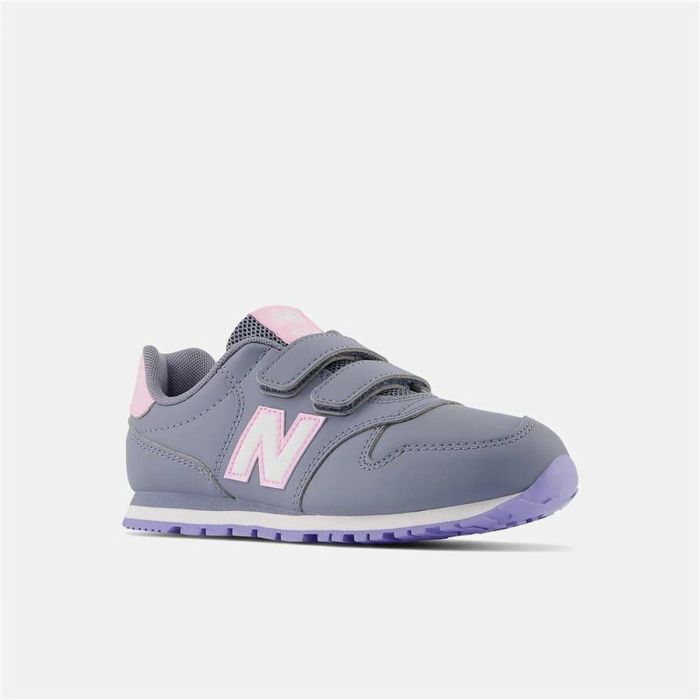 Zapatillas Deportivas Infantiles New Balance 500 HookLoop Gris 1