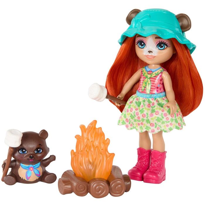 Muñeca Enchantimals Camping De Osos Htw71 Mattel 2