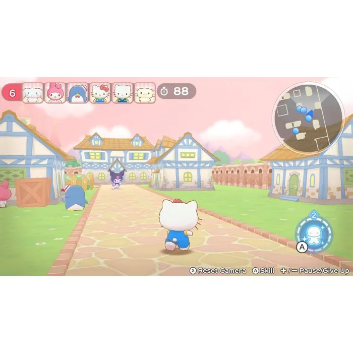 Just For Games Fiesta de Hello Kitty y sus amigos: Freeze Tag - Juego de Nintendo Switch 5056635619297 5