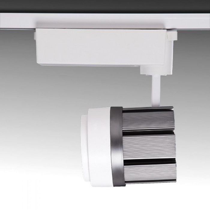 Foco de Carril LED 30W 2.700Lm CRI90 6000ºK "Athena" Monofásico Apertura Variable 50.000H [GMD-FTL03-M-30-CW] 3