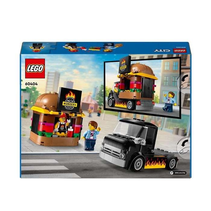 Juego de construccion camión hamburguesería lego city 12