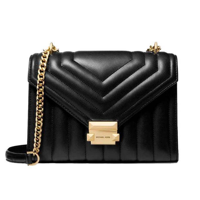 Bolso Bandolera Michael Kors Whitney Negro 24 x 19 x 9 cm 0 Bolso Bandolera Michael Kors Whitney Negro 24 x 19 x 9 cm 0
