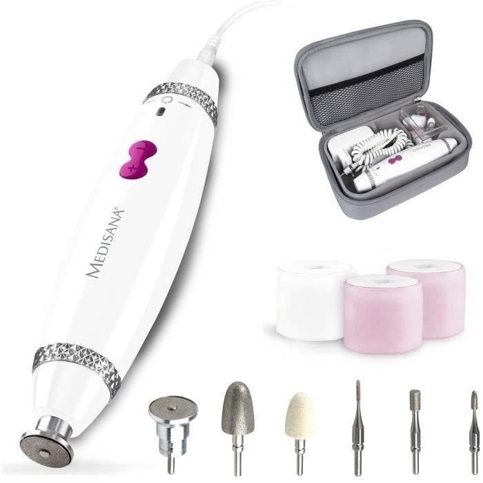 MEDISANA - MP 840 - Aparato para manicura y pedicura - 3 niveles de velocidad MEDISANA - MP 840 - Aparato para manicura y pedicura - 3 niveles de velocidad