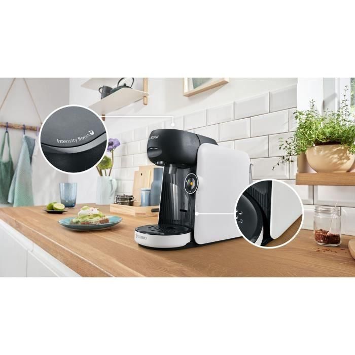 Cafetera multibebidas - BOSCH - TASSIMO - T16 Finesse blanco - 1400 W 3 Cafetera multibebidas - BOSCH - TASSIMO - T16 Finesse blanco - 1400 W 3